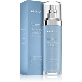 KORIKA HI-TECH LIPOSOME Hydrating solution Balancing fluid emulsie hidratantă lejeră - imagine 2